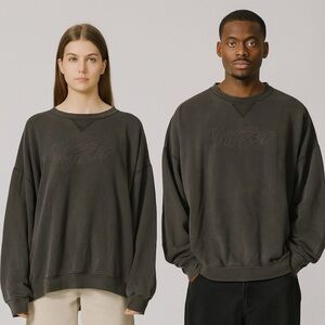 Vintage Mossimo Moss Green Crewneck Sweatshirt Size L 90s Y2K Style